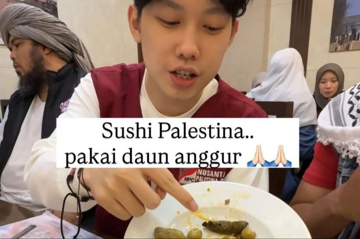 Willie Salim Visits Palestine, Tastes Traditional Dishes Like Kunafa and Dolma